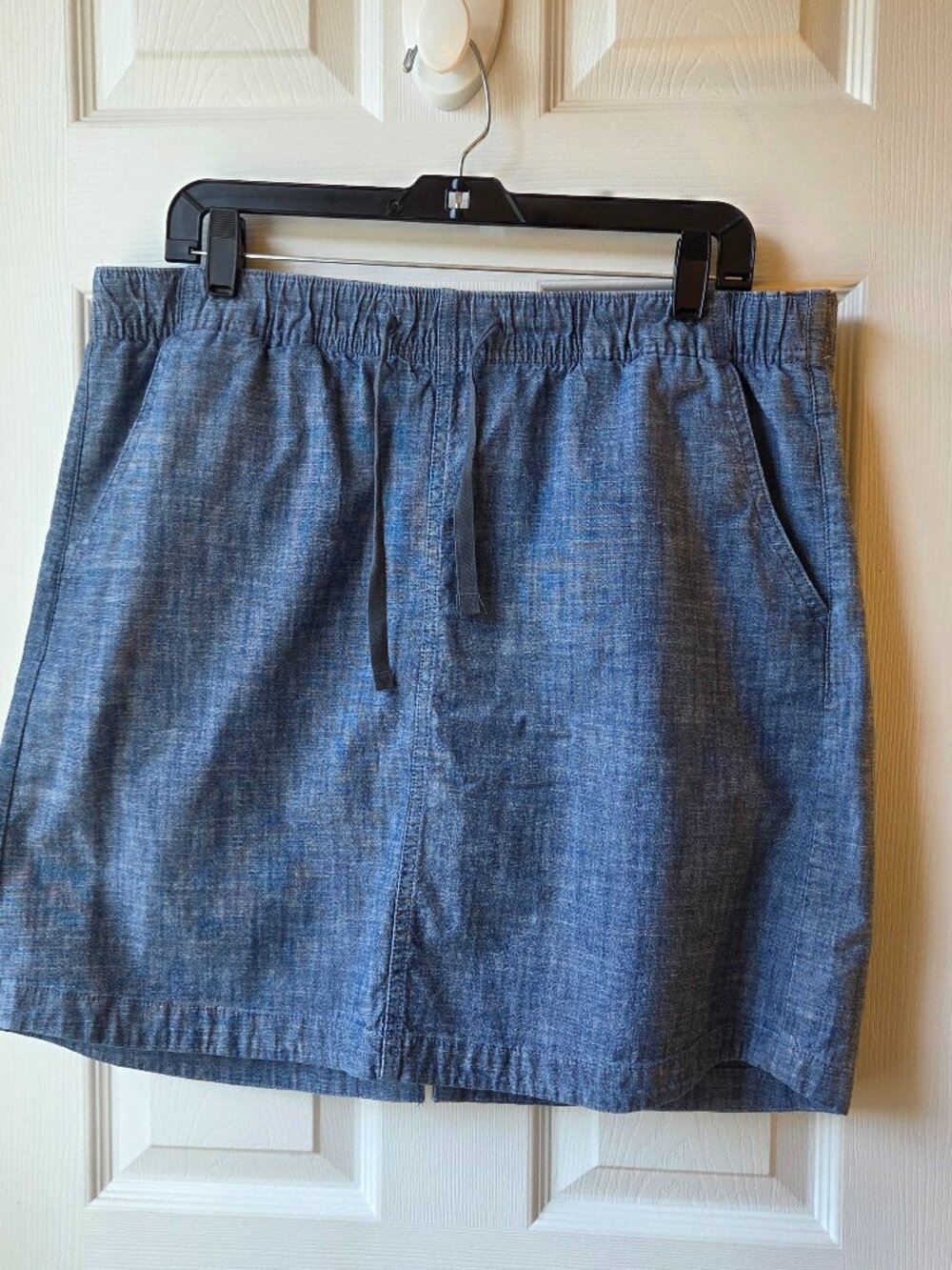 LL Bean chambray skirt - size 16